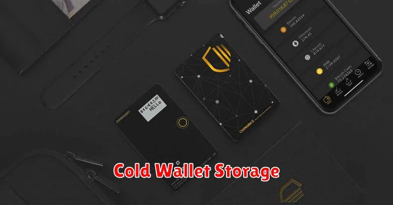 Cold Wallet Storage